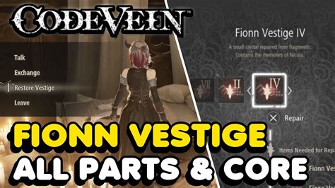 fionn vestige part a.